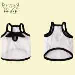 Bowknot simple breathable sling pet clothes