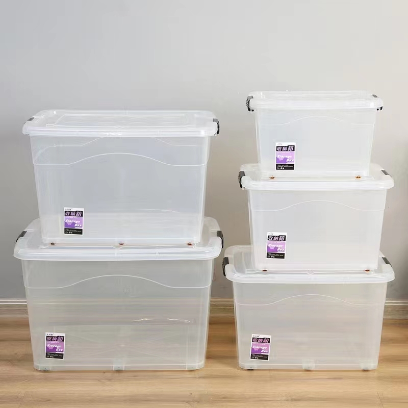 Types of plastic storage boxes