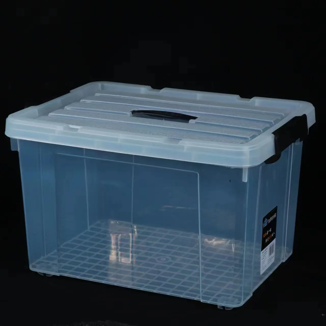 High transmittance PP material 80 series plastic storage box