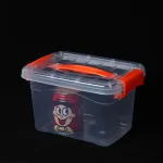 Highly Transparent PP Material 802 Series Plastic Storage Box | Jindong Plastic