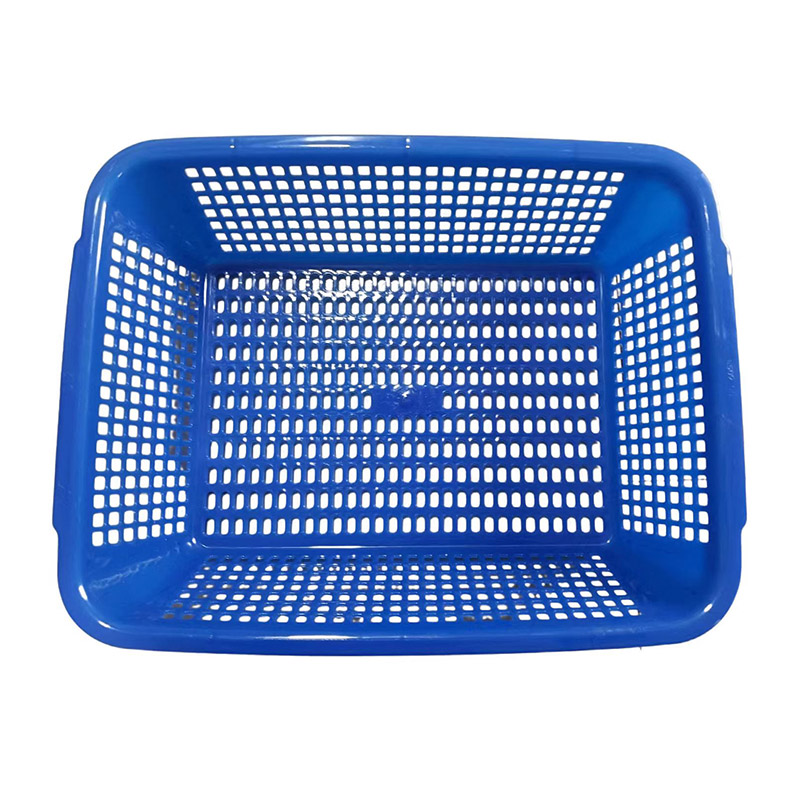 PE material 60 series blue plastic basket