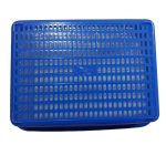 PE Material 60 Series Blue Plastic Basket | Jindong Plastic