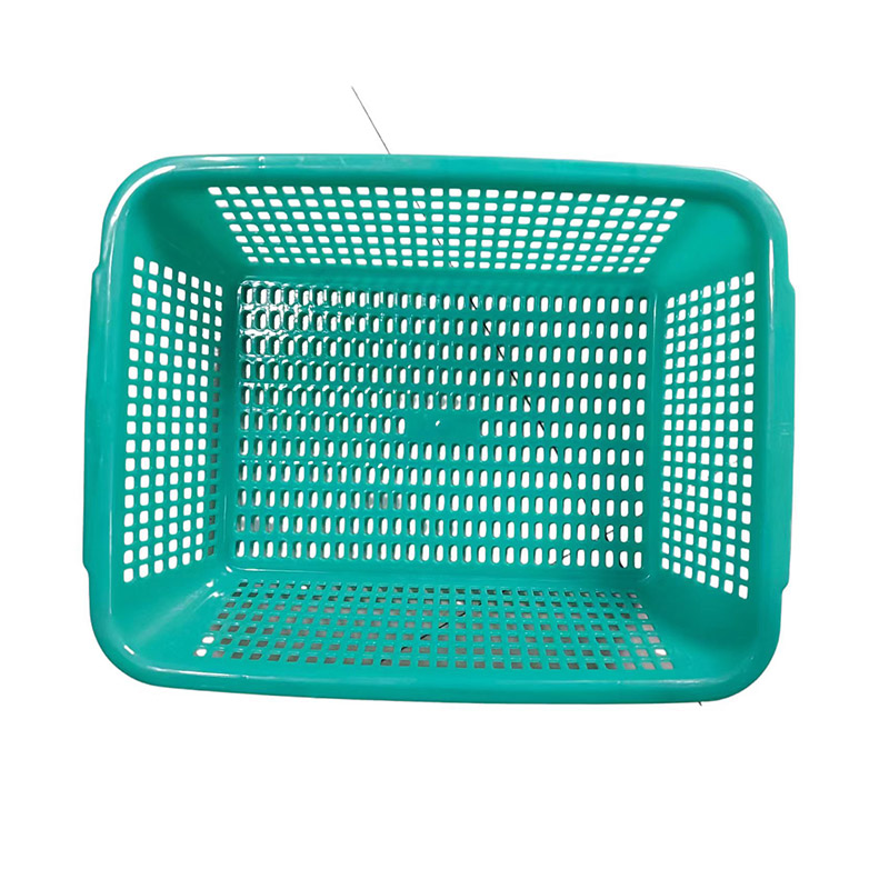 PE material 60 series green plastic basket