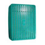 PE Material 60 Series Green Plastic Basket | Jindong Plastic