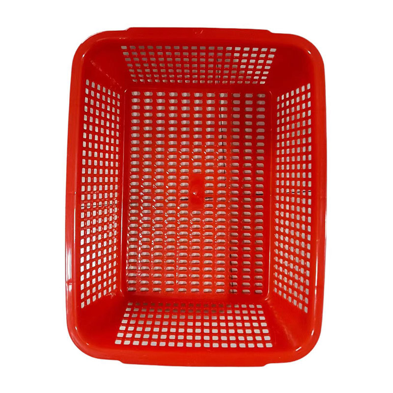 PE material 60 series red plastic basket