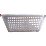 PE Material 60 Series White Plastic Basket | Jindong Plastic