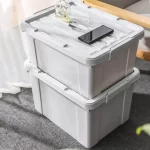 PP Material 80 Series Grey Removable Plastic Storage Box | Jindong Plastic