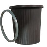 PP Material 8045 Series Black Trash Can | Jindong Plastic