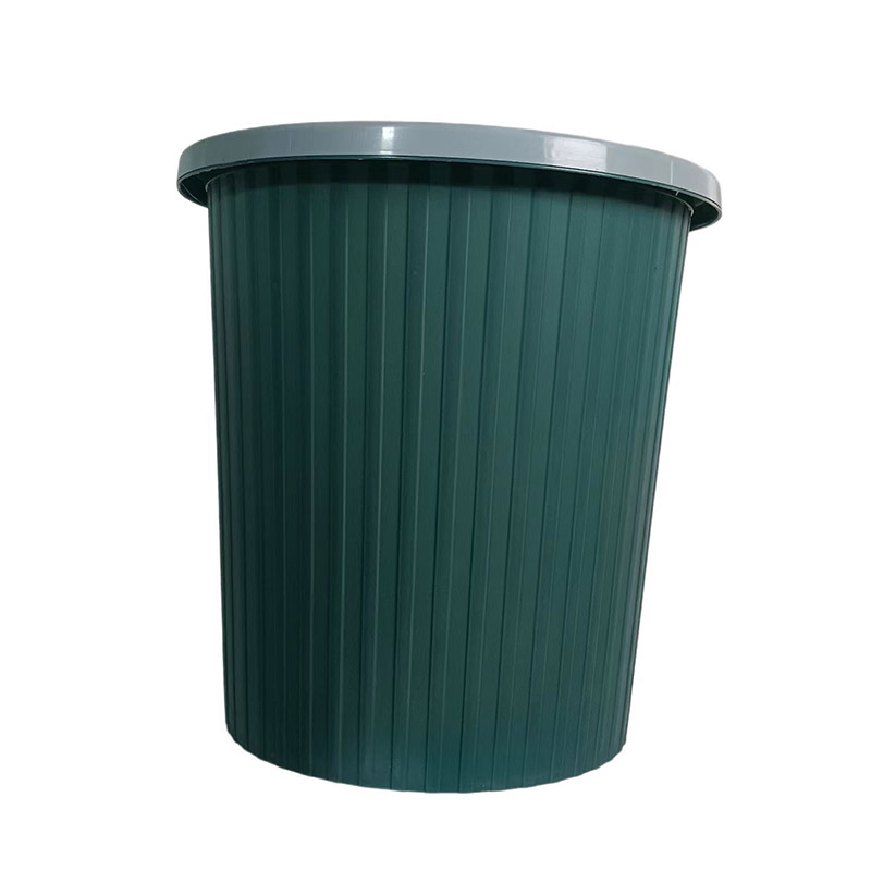 PP material 8045 series green trash can