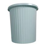 PP Material 8045 Series Lake Blue Trash Can | Jindong Plastic