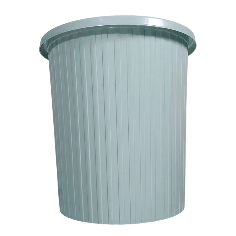 PP material 8045 series lake blue trash can