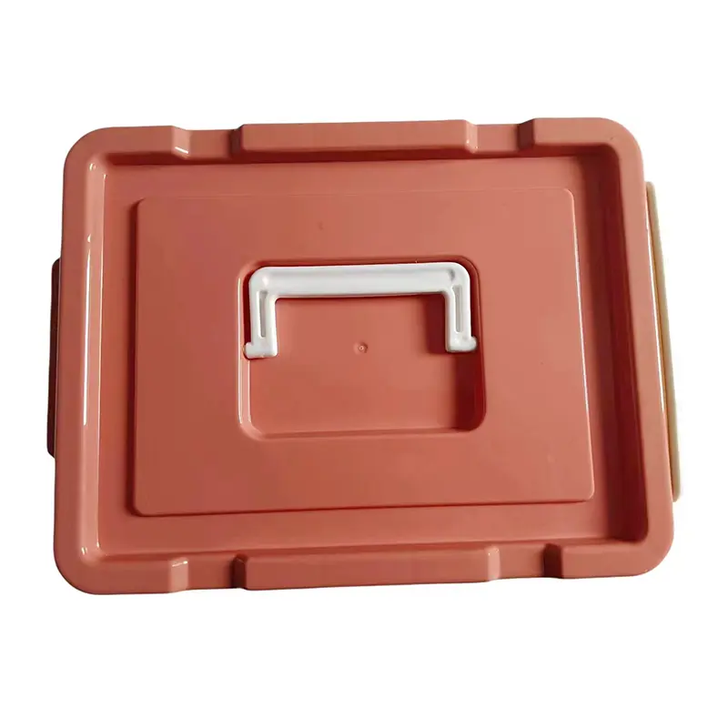 PP material 806 series orange removable plastic storage box