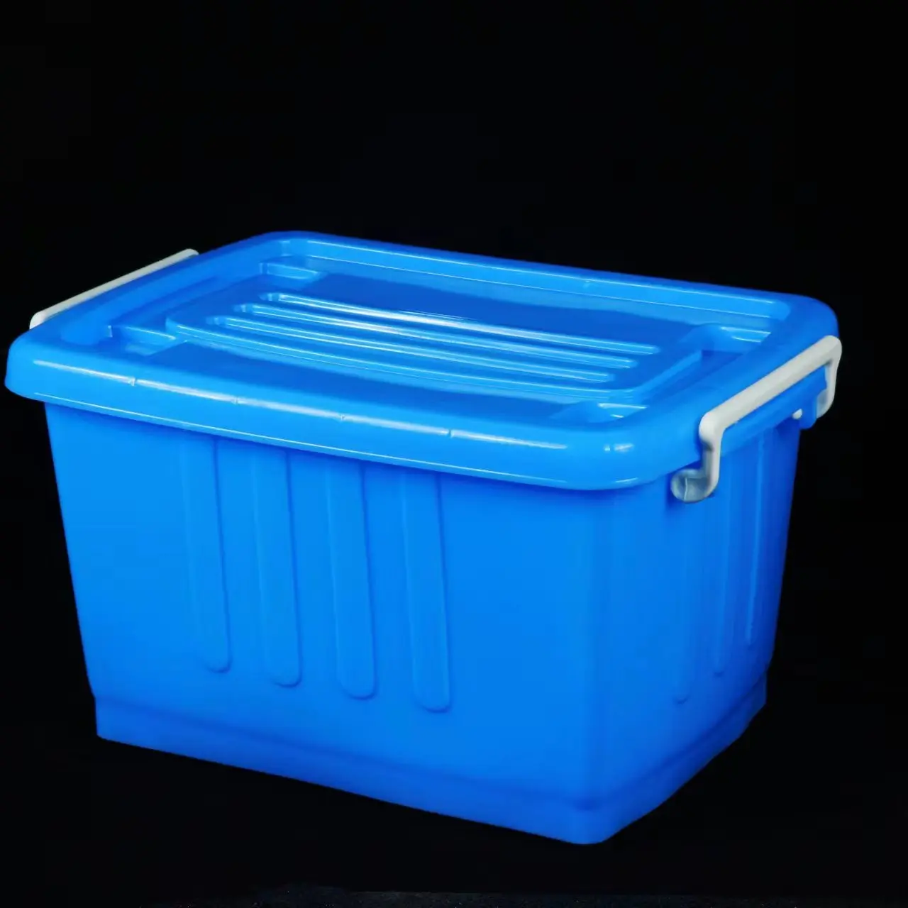 PP material A series blue plastic storage box