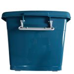 PP Material A Series Navy Blue Plastic Storage Box | Jindong Plastic