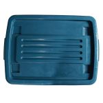 PP material A series navy blue plastic storage box