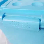 PP Material D Series Lake Blue Plastic Storage Box | Jindong Plastic