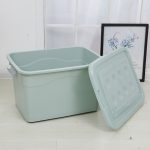 PP Material D Series Light Blue Plastic Storage Box | Jindong Plastic