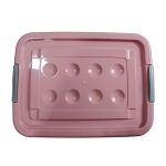PP Material D Series Pink Plastic Storage Box | Jindong Plastic