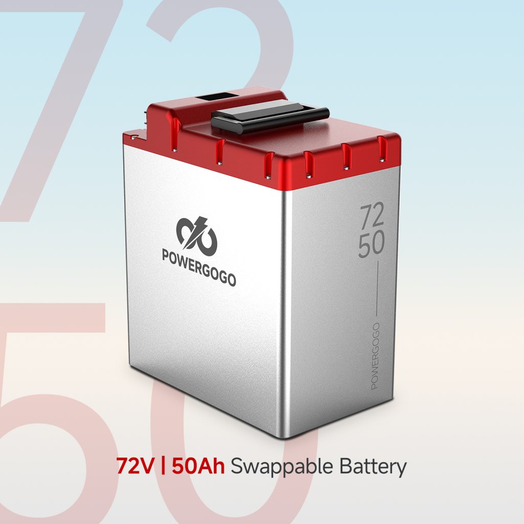 Electric Motorcycle Battery 76.8V 50Ah for Boda Boda & Delivery Use