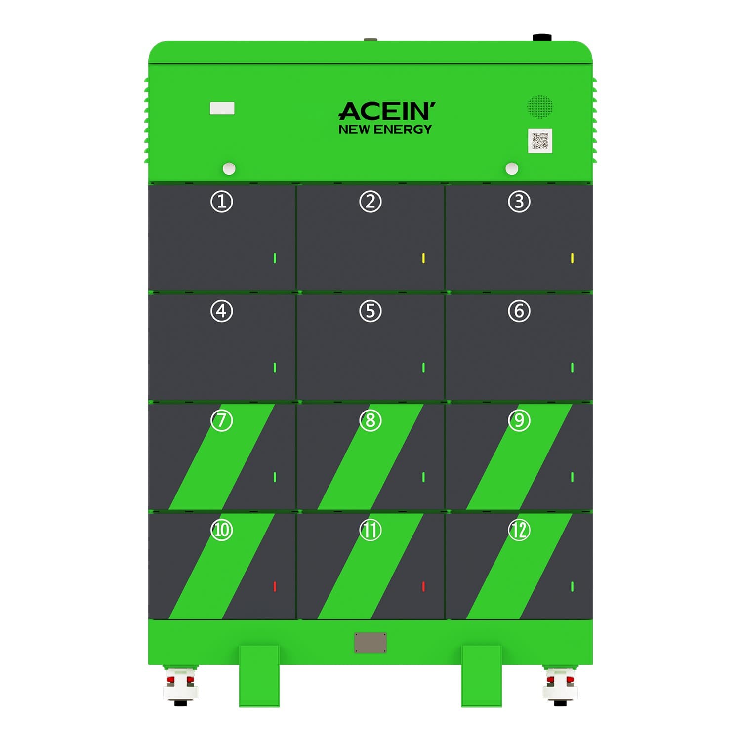12 Slolts Battery Swapping Cabinet