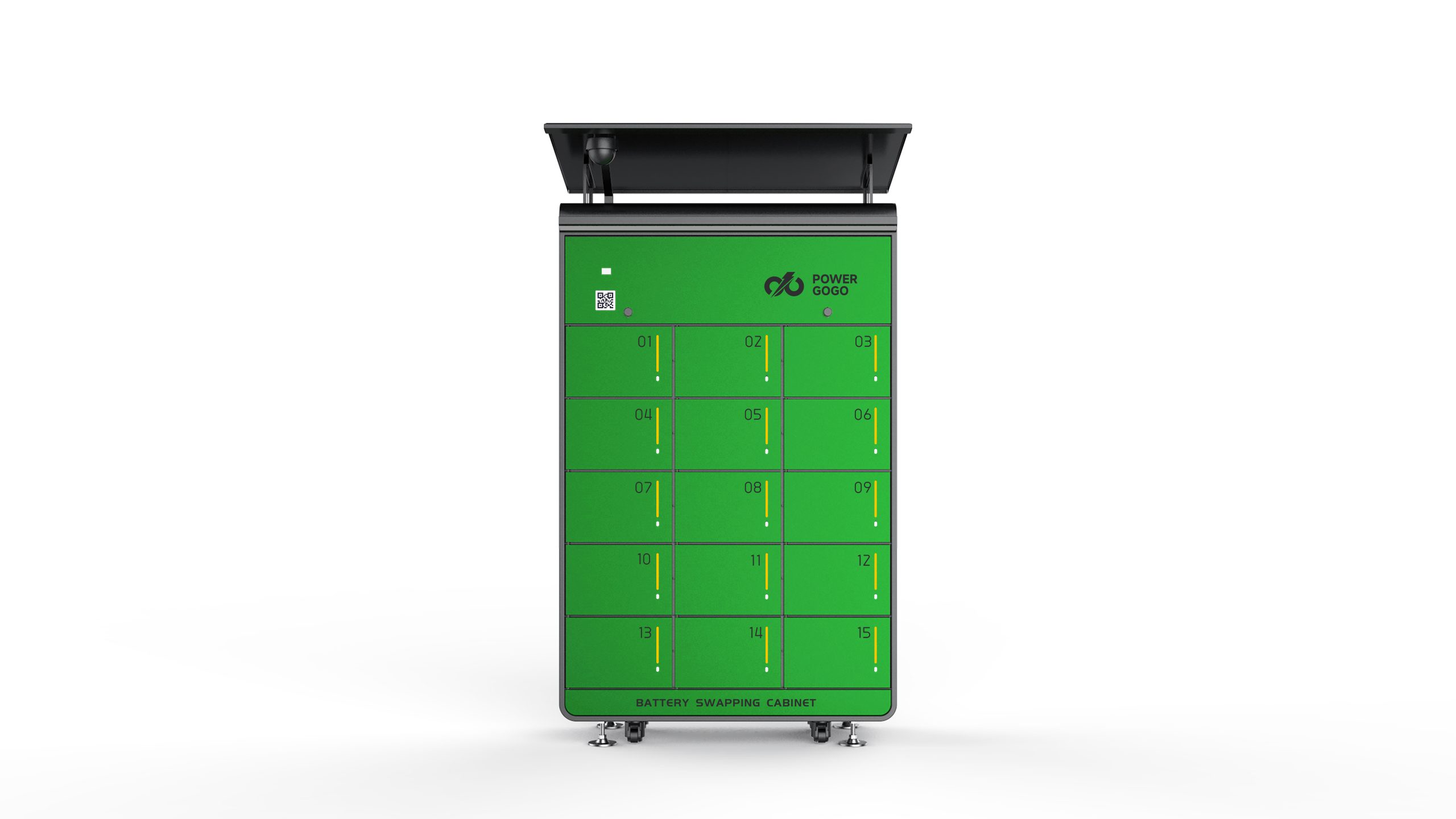 15 slots battery swapping station for E-motorybike | Power GoGo