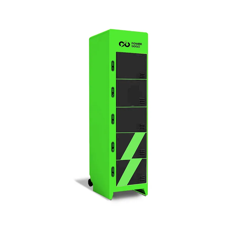 5 Slolts Battery Swapping Cabinet