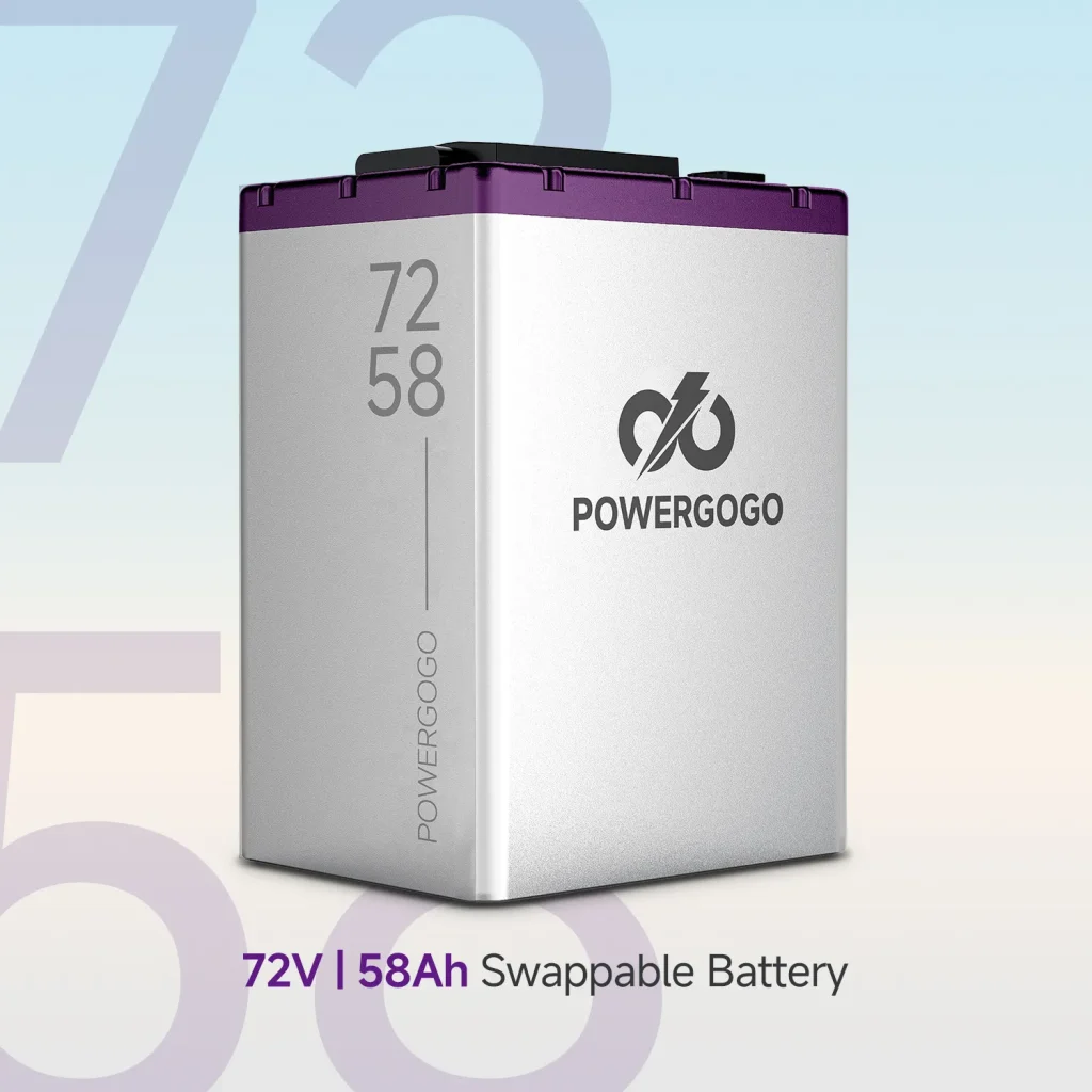 72V 58Ah Swappable Battery