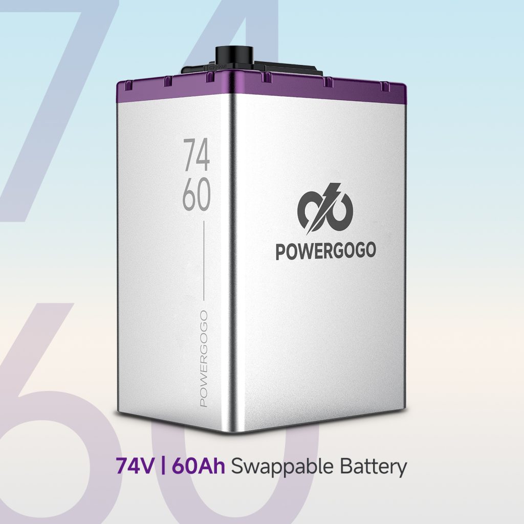 Commercial 73.4V60Ah Lithium Battery for Electric Scooters and Motorcycles
