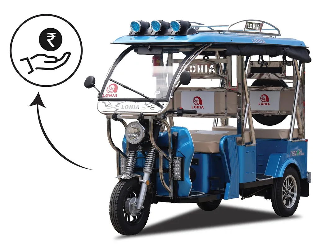 Lithium-Ion Batteries for E-Rickshaw