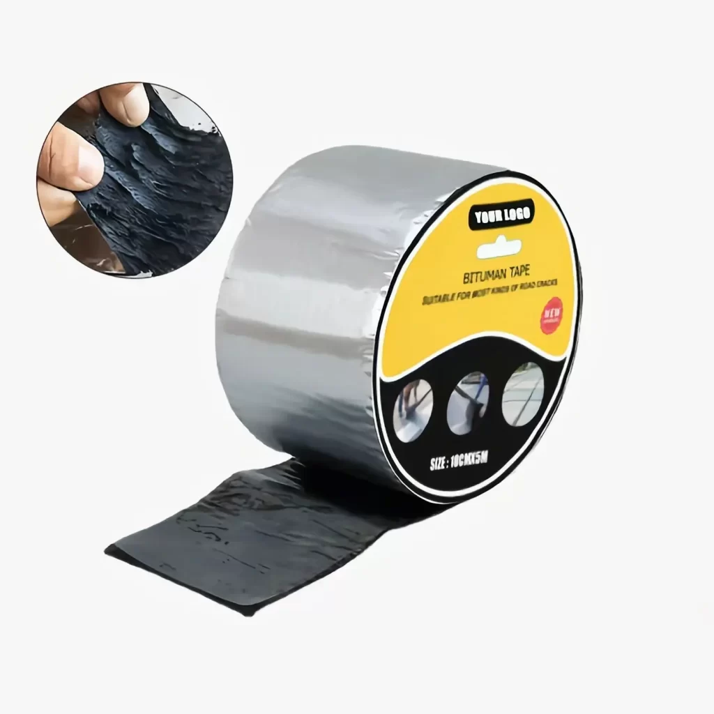 Bitumen Waterproof Tape 10cm*10m លក្ខណៈបច្ចេកទេសលក់ដាច់បំផុត។