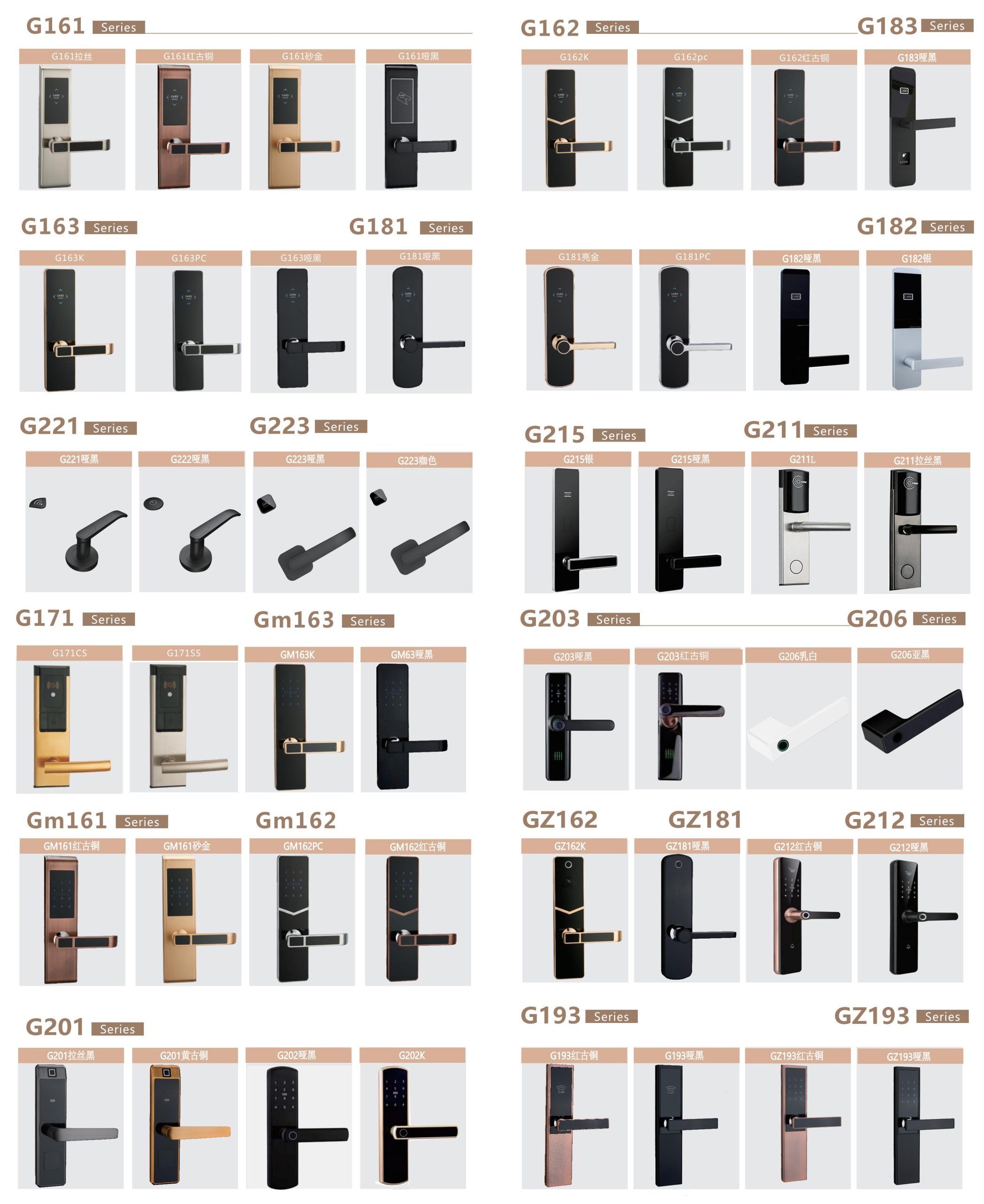 Hotel Lock Catalog