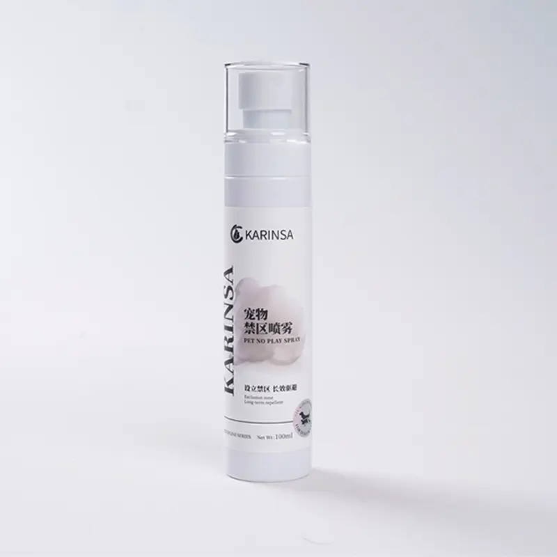 Pet exclusion zone spray