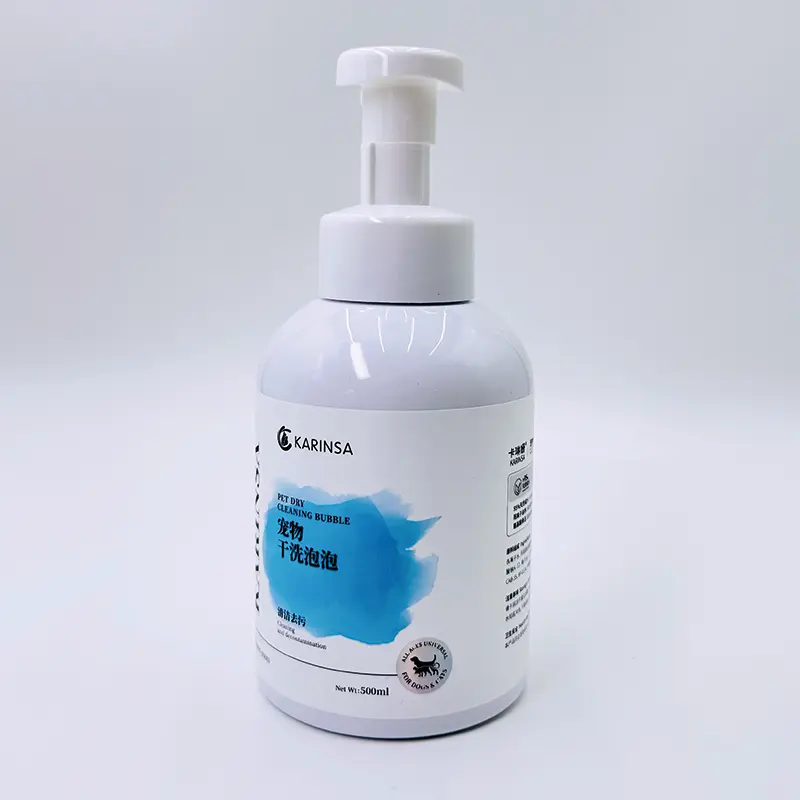 Pet dry cleaning bubble cleaning decontamination