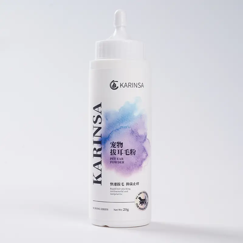 Pet ear hair removal powder