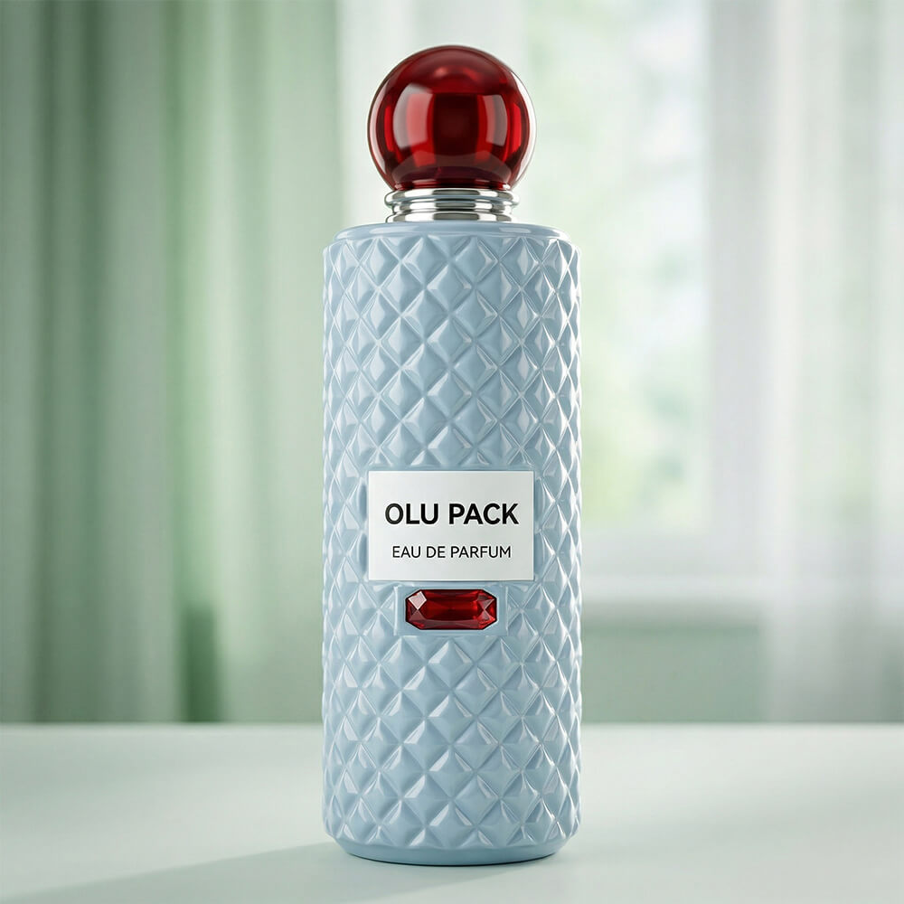 ダイヤモンドファセットテクスチャーボールキャップ付き100ml