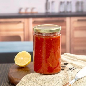 China Wholesale Airtight Glass Factory – 
 Airtight Chilli Sauce Ketchup Glass Ergo Jar for Sale – Nayi