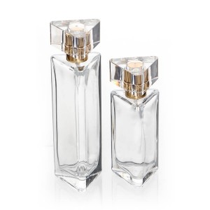 China Wholesale 50ml Perfume Bottle Wholesale Manufacturers – 
 Wholesale 30ml 50ml Triangle Shaped Glass Perfume Bottles – Nayi