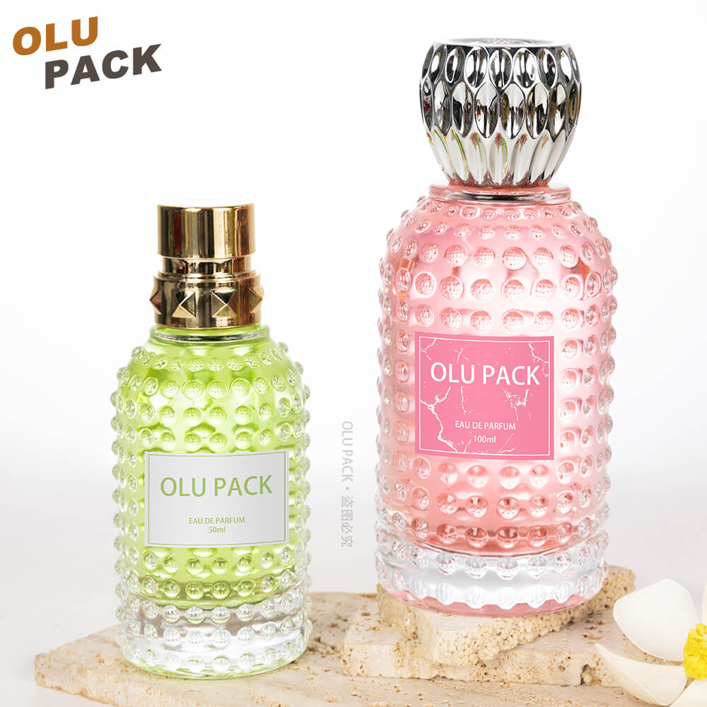 Circular Bumps Textured perfume bottle-7