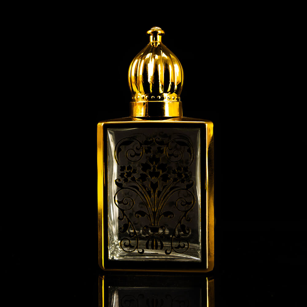 Dubai square attar oil bottle