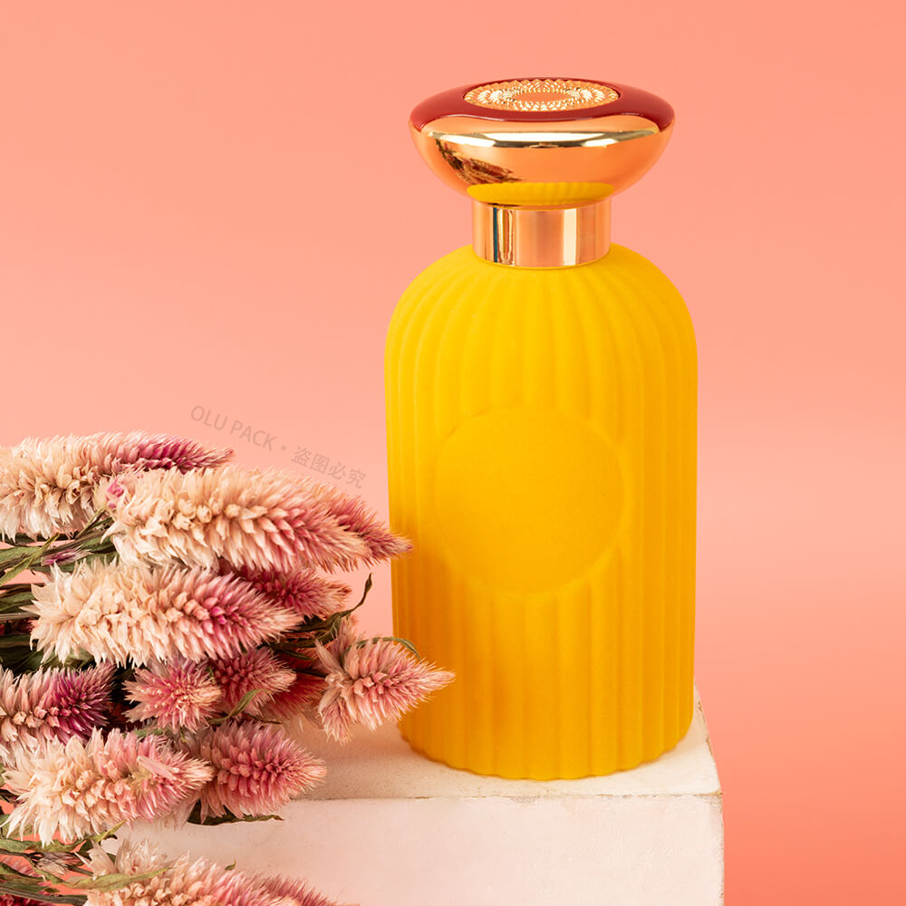 ORANGE PERFUME BOTTLE