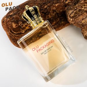 Offset Neck 25/50/100ml Flat Rectangular Glass Perfume Bottle