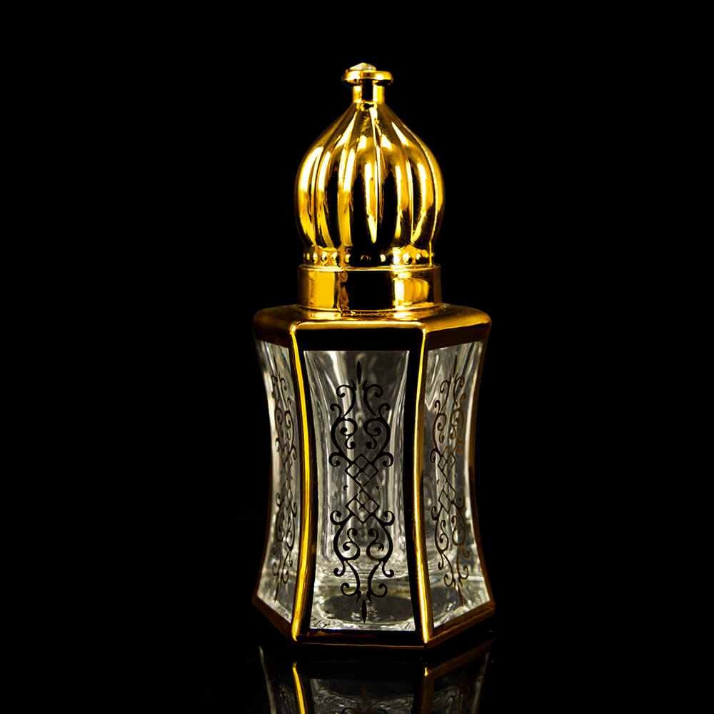 arabic glass attar bottle