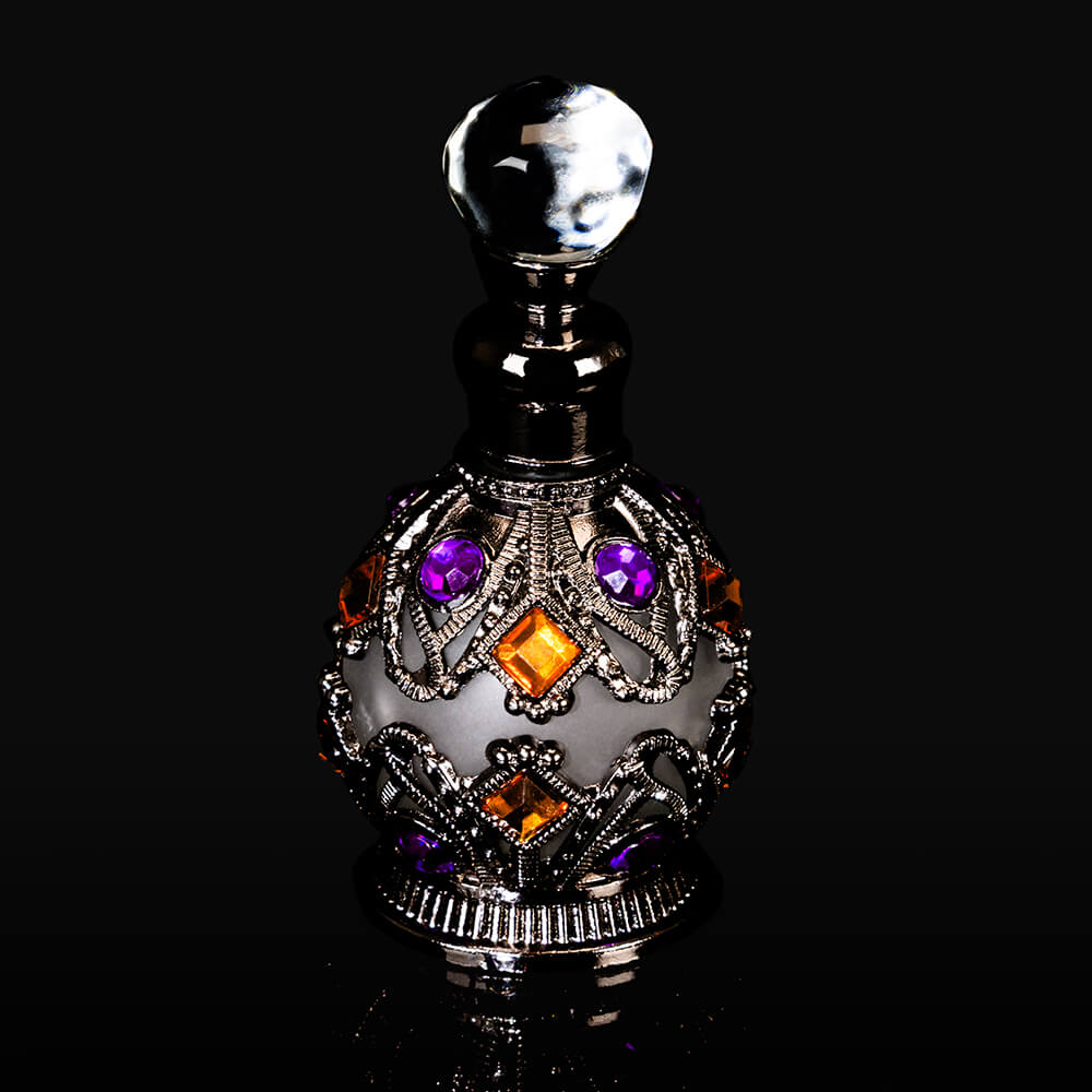 attar glasbottel swart