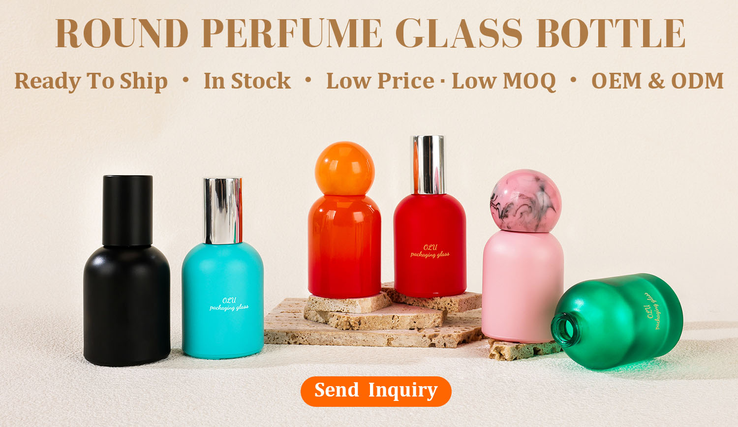 colored perfume bottle