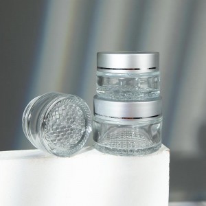 China Wholesale Luxury Cosmetic Containers Suppliers – 
 Small Eye Cream Jar 10g 15g 20g Skincare Sample Glass Container – Nayi