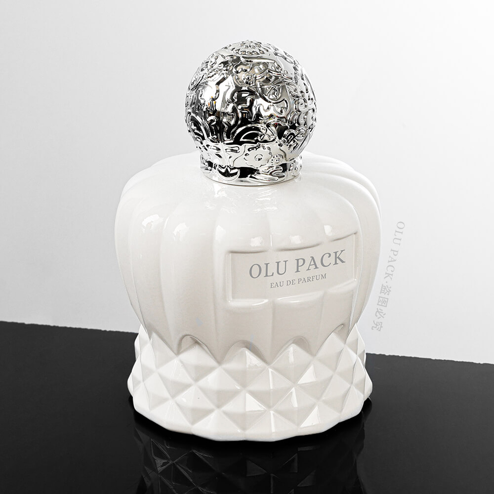 #アンティーク　王冠型香水 王冠型 50ml 100ml 高級ガラス香水瓶 - 徐州 OLU Daily Products Co., Ltd.