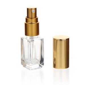 4ml 8ml Small Square Perfume Sample Glass Spray Bottle