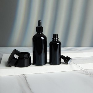 50ml 100ml Tincture Dropper Bottles Skincare Cream Glass Container