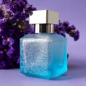 empty glass perfume bottle