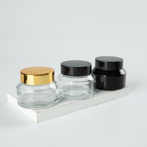 Moisturizing Cream Container Amber Clear 30g 50g Glass Makeup Jar